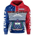 Samoa Hoodie Manu Samoa Pullover Hoodie Rugby Style