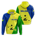 Vanuatu Malampa Province Hoodie Flag Style LT12