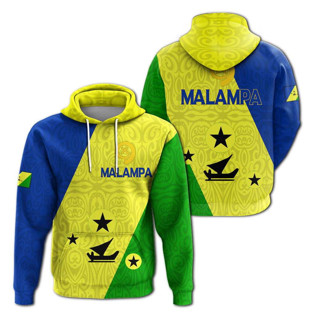 Vanuatu Malampa Province Hoodie Flag Style LT12