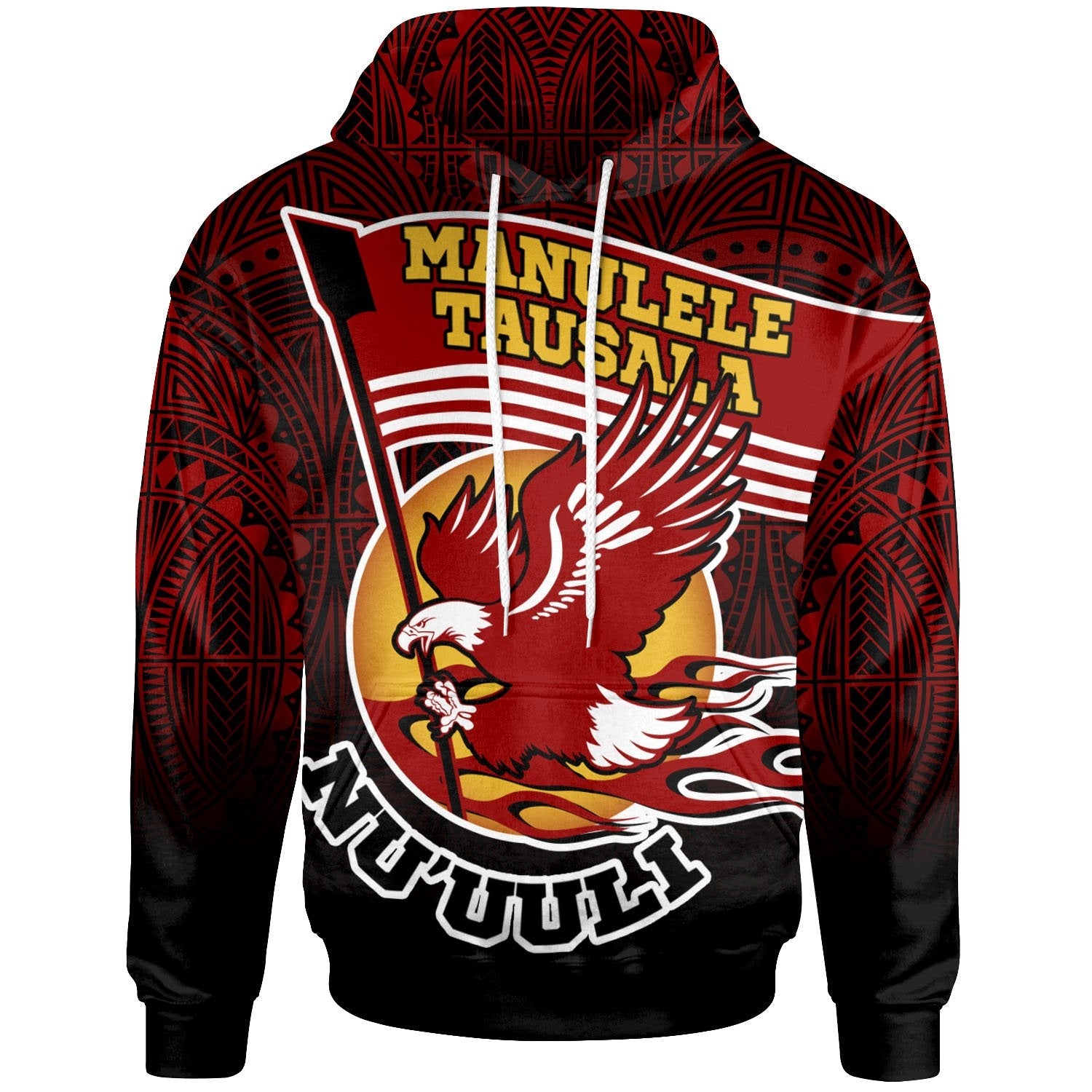American Samoa Custom Hoodie Manulele Tausala Nuuuli (Ver 2)