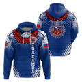 Toa Samoa Rugby Ula Fala Art Hoodie LT12