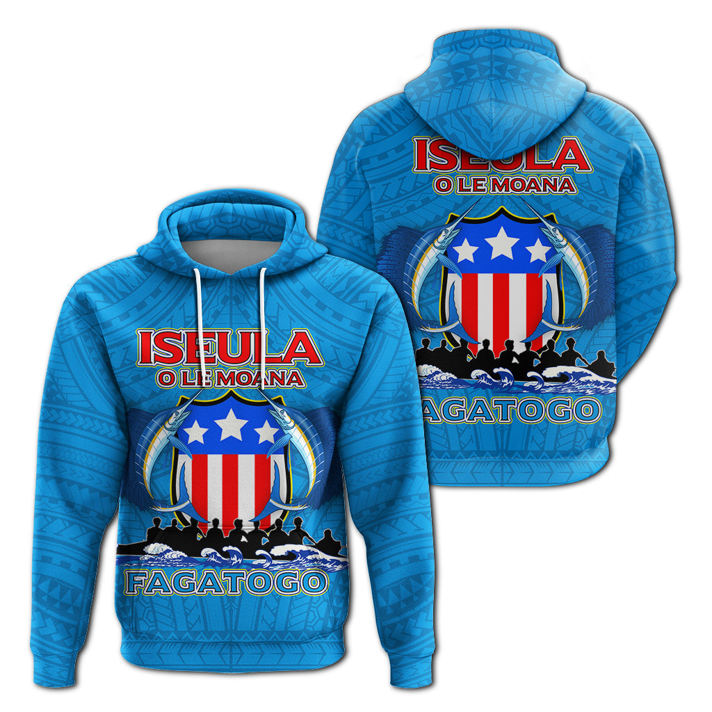 American Samoa Hoodie Iseula o le Moana of Fagatogo Pride LT12