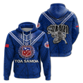 Toa Samoa Rugby Hoodie Samoan Warrior Pride LT12