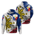 Philippines Filipino Tribal Eagle Hoodie LT2