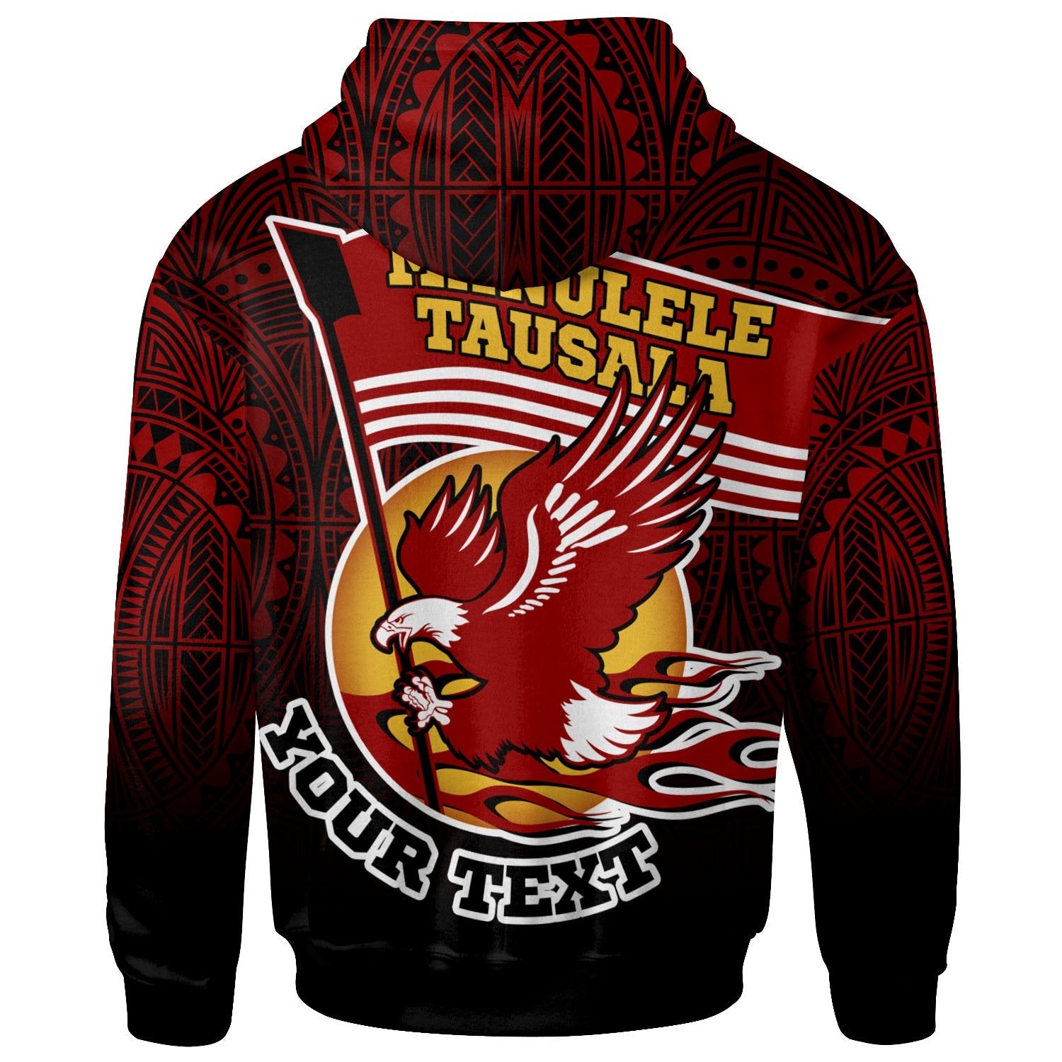 American Samoa Custom Hoodie Manulele Tausala Nuuuli (Ver 2)