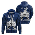 American Samoa Zip up Hoodie Aua Paepaeulupoo Pride LT12
