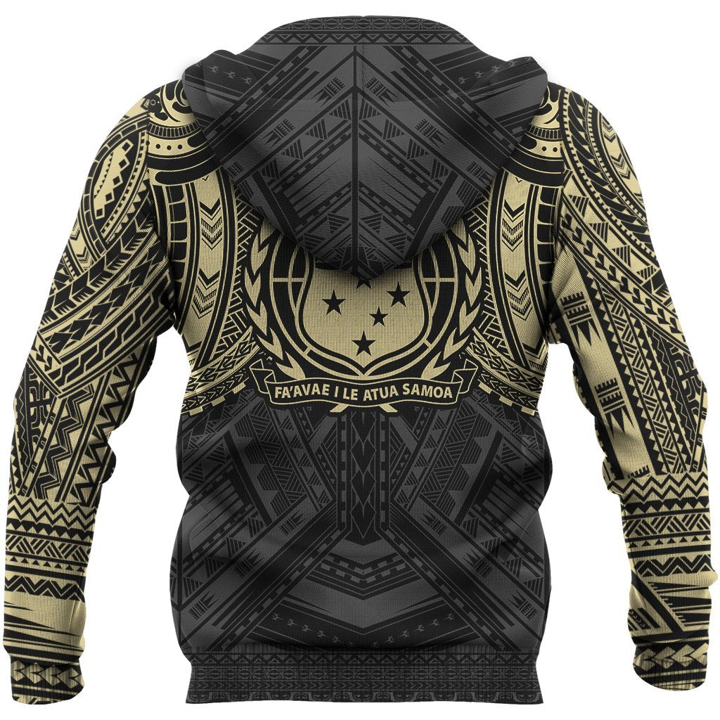 Samoa Spirit Pullover Hoodie Samoa Polynesian Tattoo A16