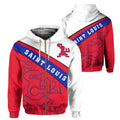 Hawaii Saint Louis Football Hoodie (zip up)