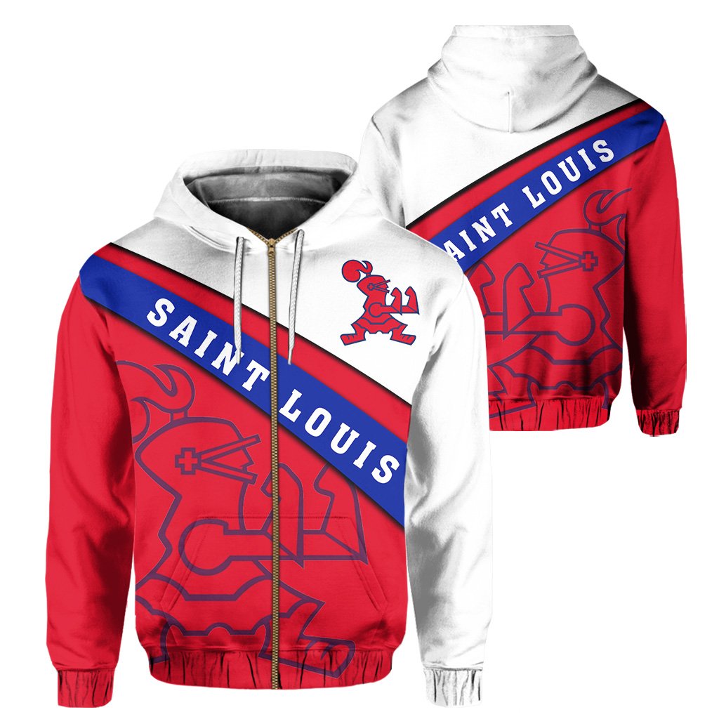 Hawaii Saint Louis Football Hoodie (zip up)