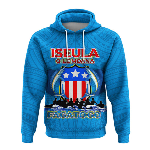 American Samoa Hoodie Iseula o le Moana of Fagatogo Pride LT12
