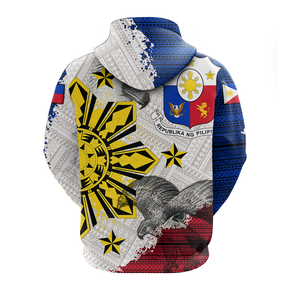 Philippines Filipino Tribal Eagle Hoodie LT2
