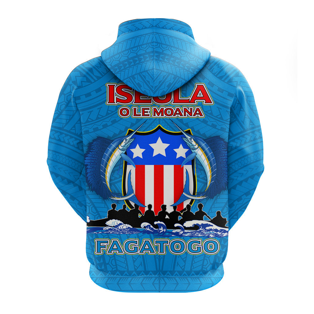American Samoa Hoodie Iseula o le Moana of Fagatogo Pride LT12
