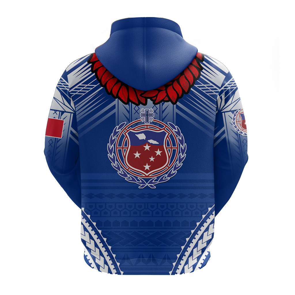 Toa Samoa Rugby Ula Fala Art Hoodie LT12