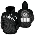Hawaii Polynesia Hoodie Tatau Style