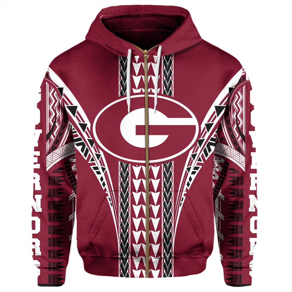 Hawaii Hoodie Farrington High Zip Hoodie