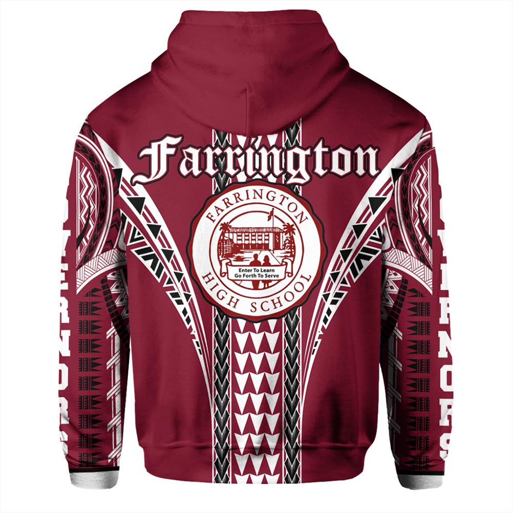 Hawaii Hoodie Farrington High Zip Hoodie