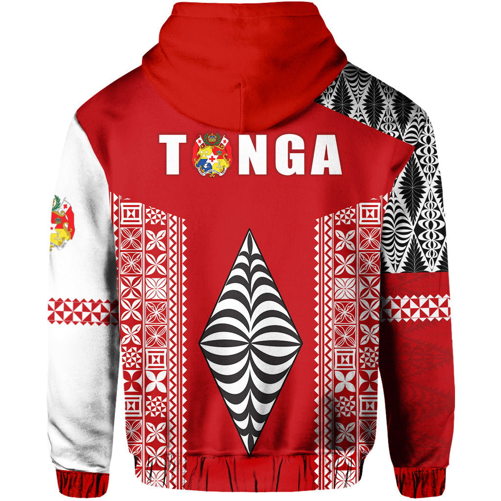 Tonga Rugby Zip Hoodie Mate Maa Tonga LT13