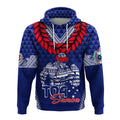 Custom Toa Samoa Hoodie Ulafala Style Samoa Warriors LT7