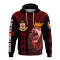Custom Kolisi Tonga Atele Old Boys Hoodie Red Lions LT7