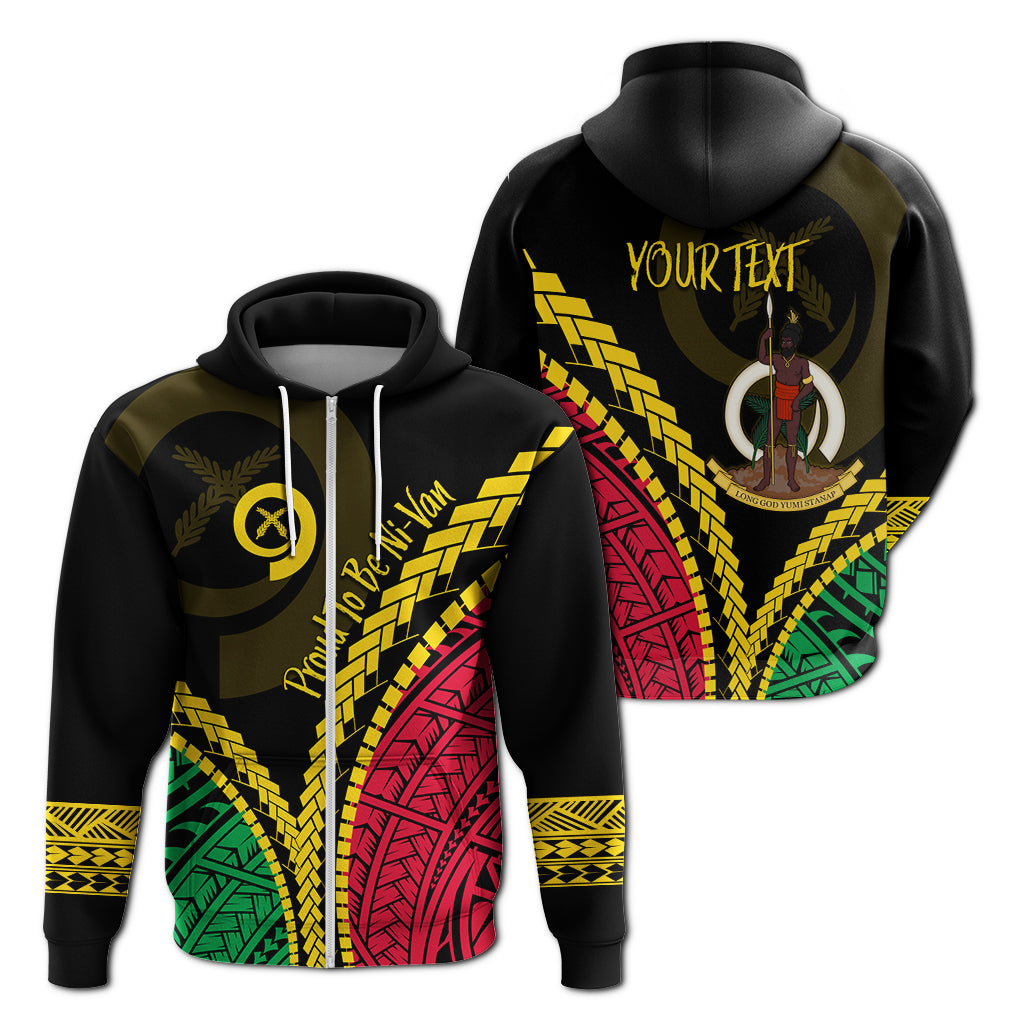 Vanuatu Custom Hoodie Proud Ni Van Special Version LT7