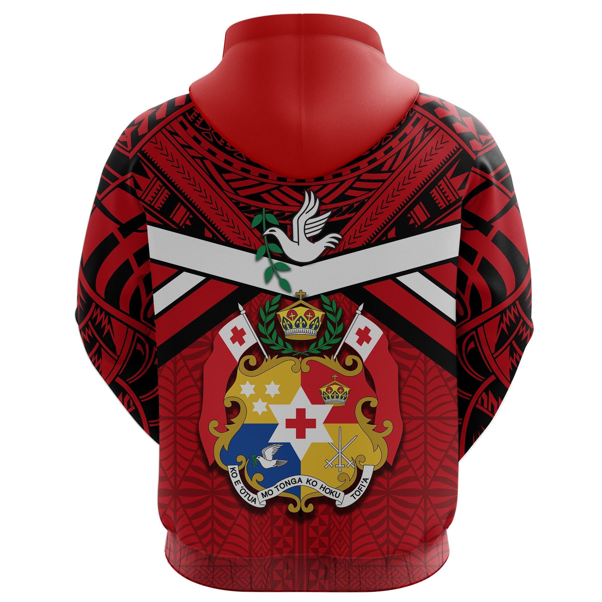 Tonga Rugby Hoodie Mate Maa Tonga