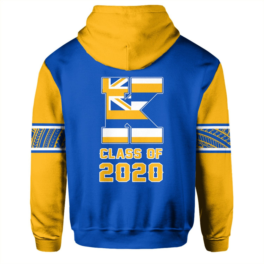Custom Hawaii Hoodie Kaiser High Custom Your Class Zip Hoodie