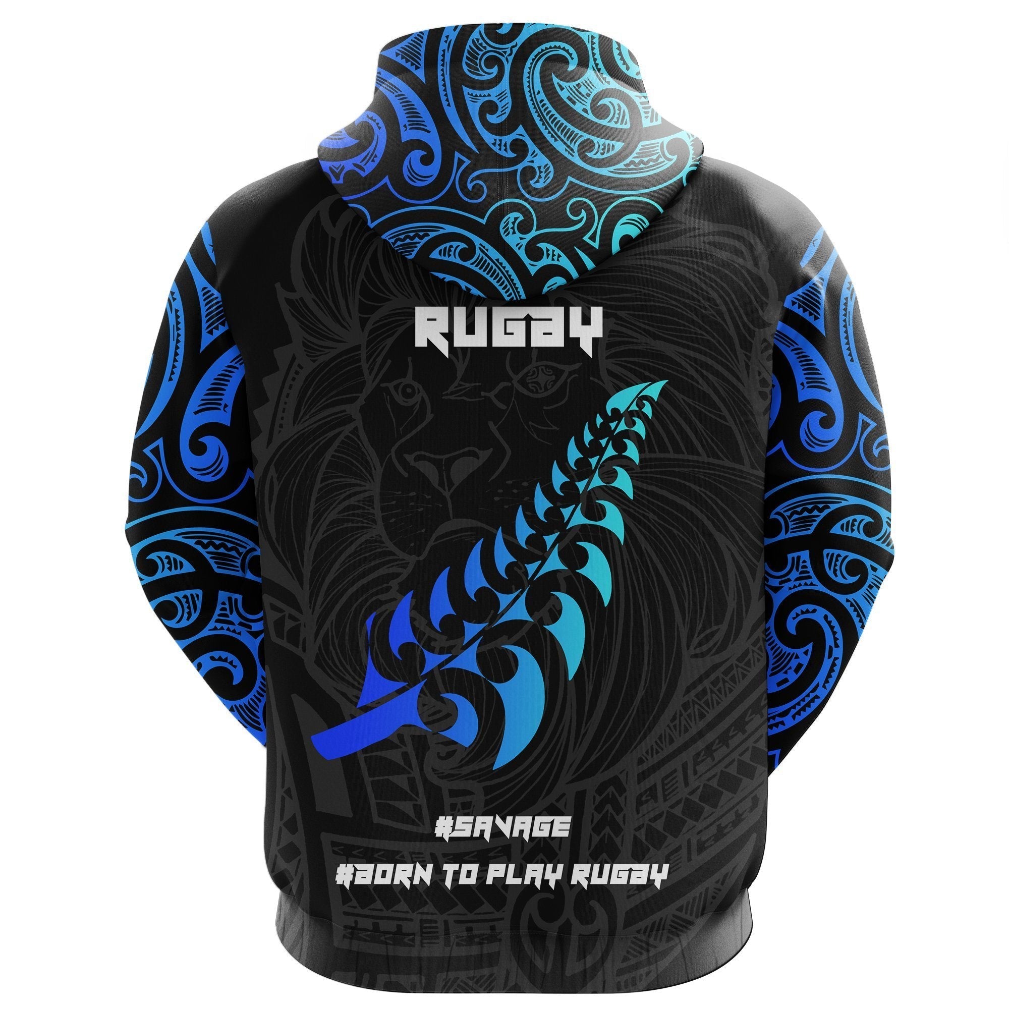 New Zealand Maori Rugby Lion Hoodie