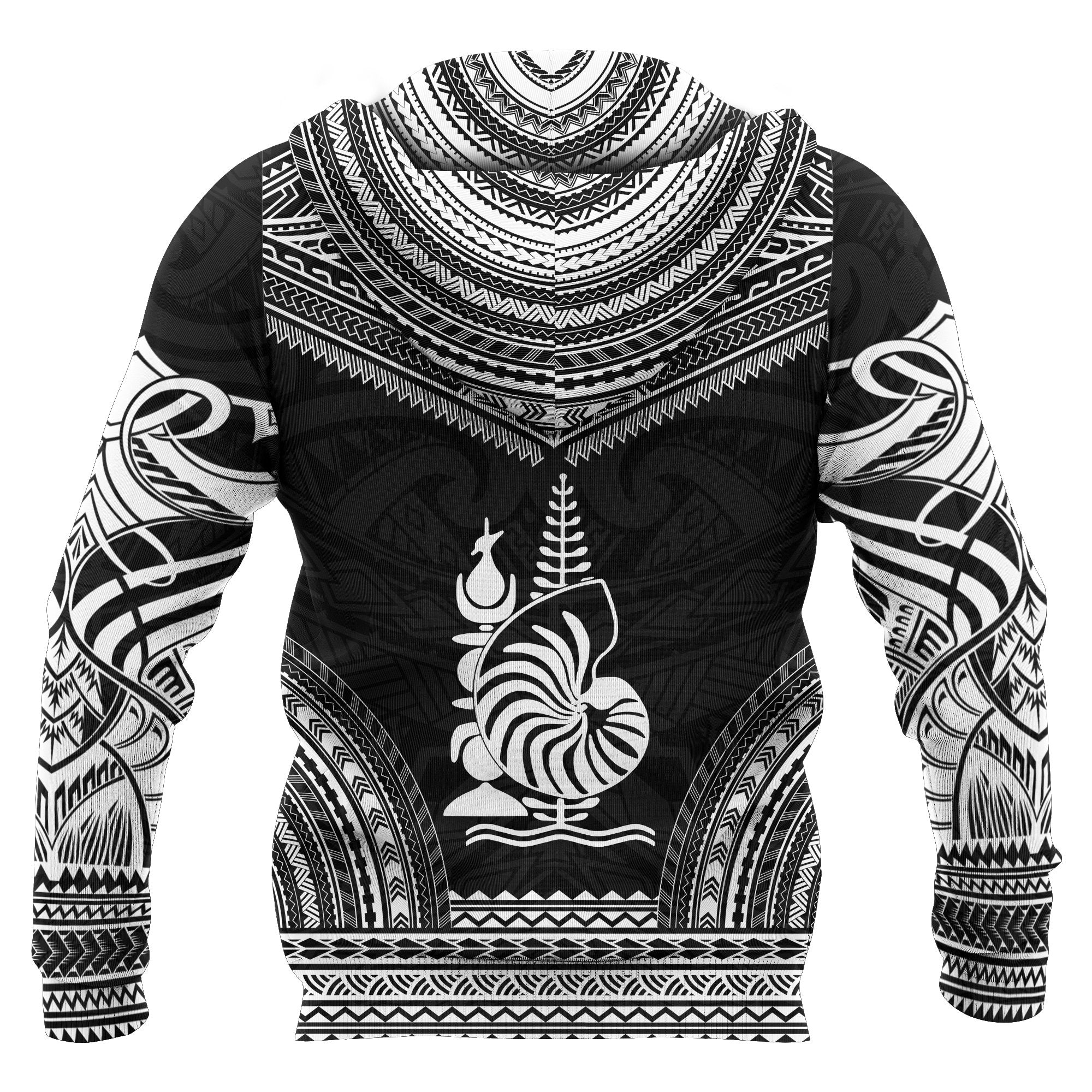 New Caledonia Polynesian Chief Hoodie
