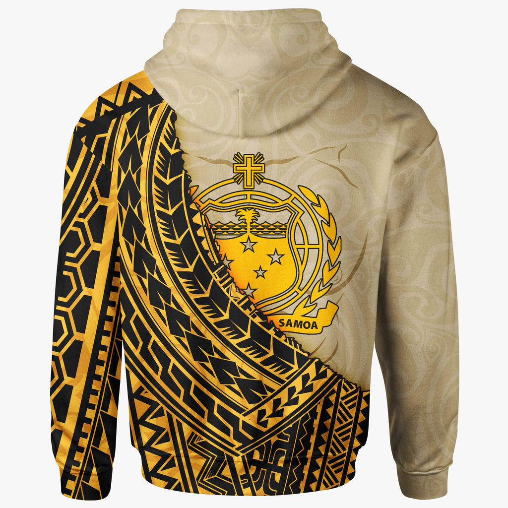 Samoa Hoodie Polynesian Wild Style