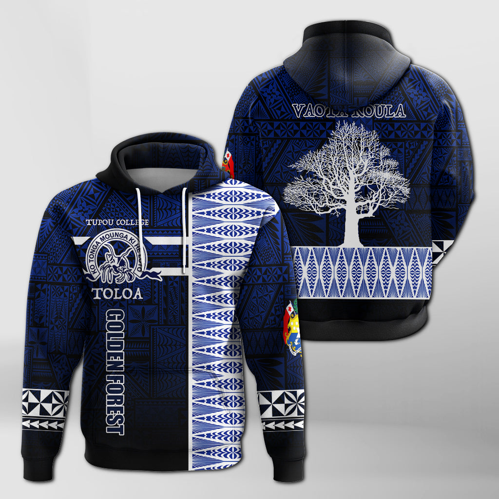Tonga Tupou College Vaota Koula Zip up Hoodie LT7