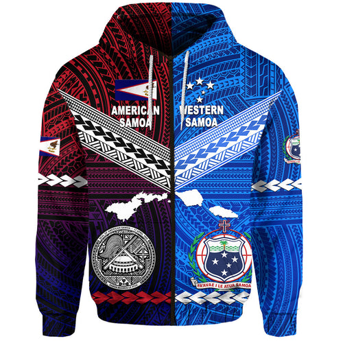 American Samoa Western Samoa Hoodie Together LT8