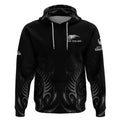 New Zealand Hoodie Rugby 2023 Champions Black DT02