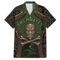 Personalised Hawaii Tiki Pirates Hawaiian Shirt Kakau Pattern Polynesian Style DT05