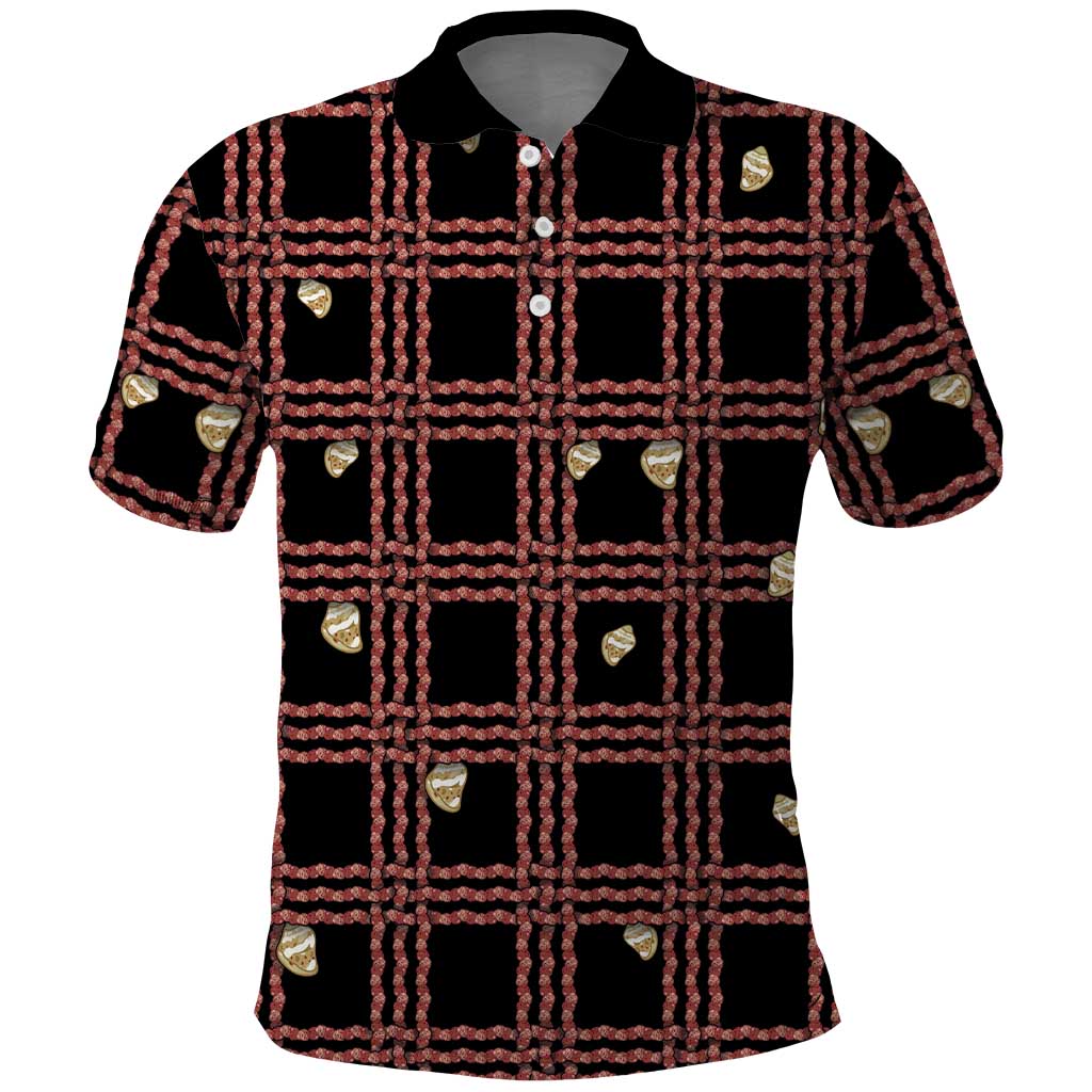 Hawaii Palaka Kahelelani Shell Lei Costume Polo Shirt Plaid Patterns DT05