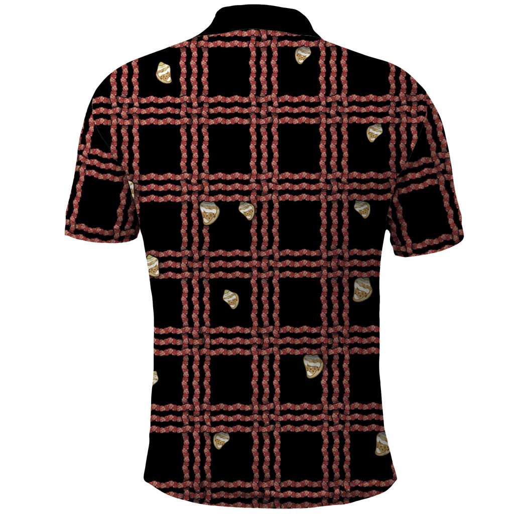 Hawaii Palaka Kahelelani Shell Lei Costume Polo Shirt Plaid Patterns DT05