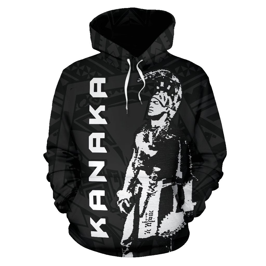 Polynesian Helmet Kanaka Warrior Hawaii Hoodie