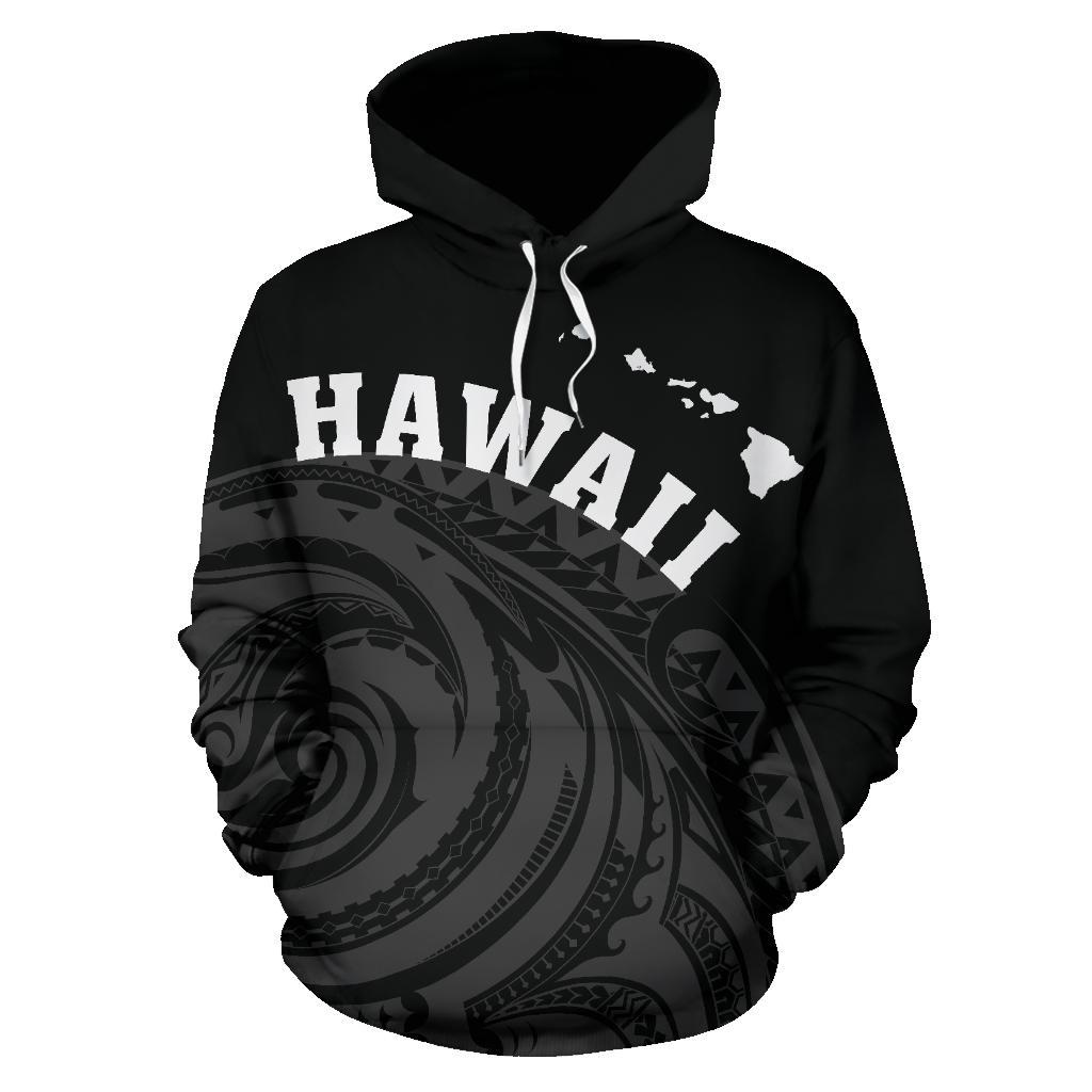 Hawaii Polynesia Hoodie Tatau Style