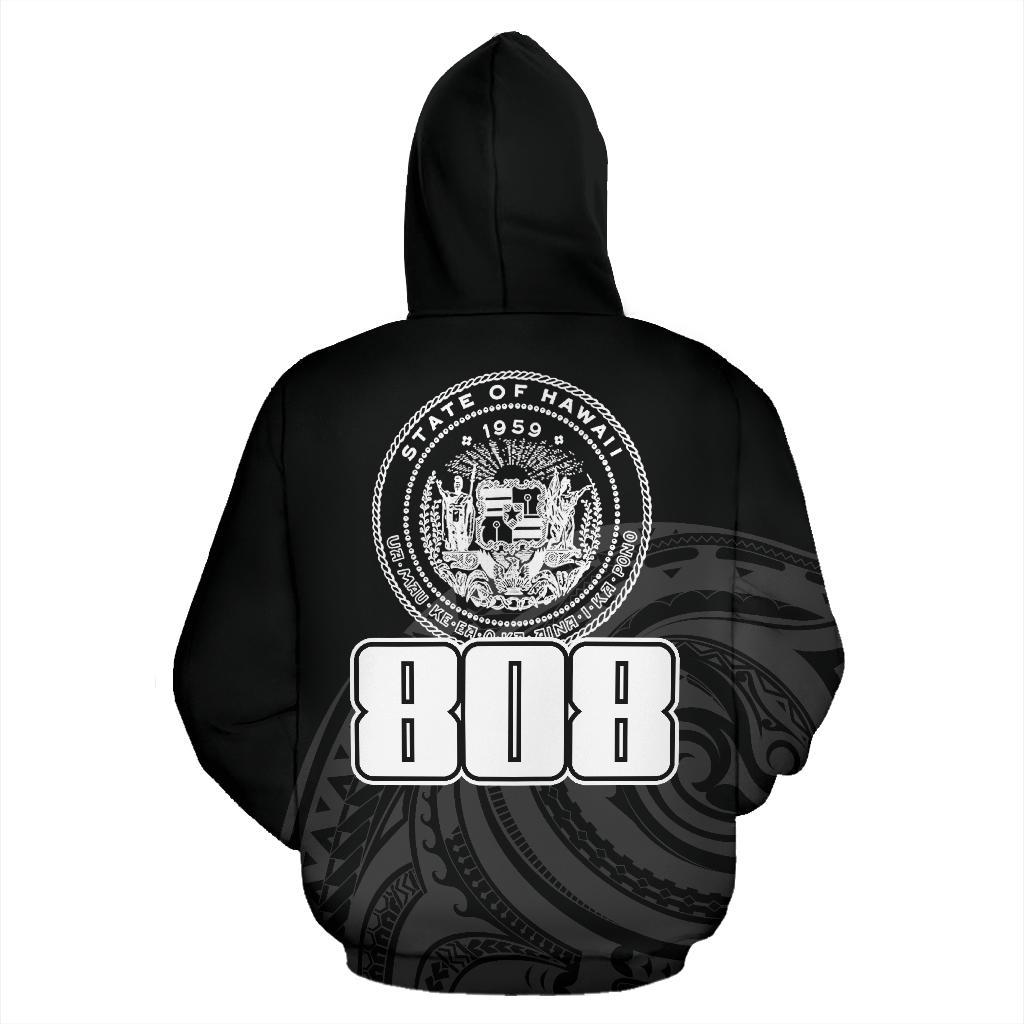 Hawaii Polynesia Hoodie Tatau Style