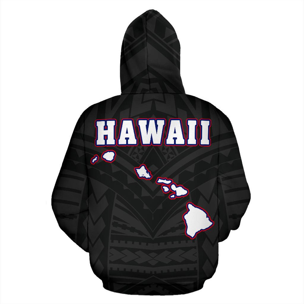 Hawaii Flag Polynesian Hoodie