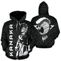 Polynesian Helmet Kanaka Warrior Hawaii Hoodie