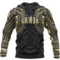 Samoa Spirit Pullover Hoodie Samoa Polynesian Tattoo A16