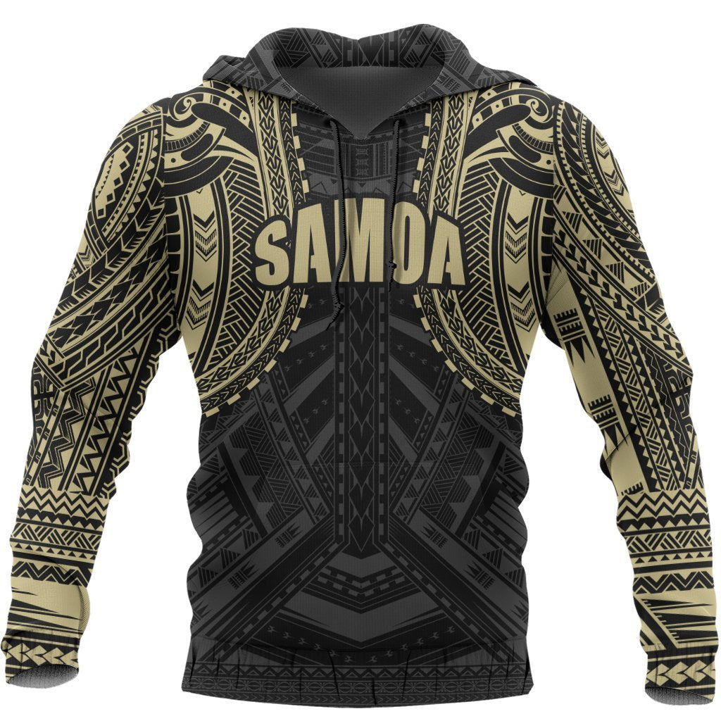 Samoa Spirit Pullover Hoodie Samoa Polynesian Tattoo A16