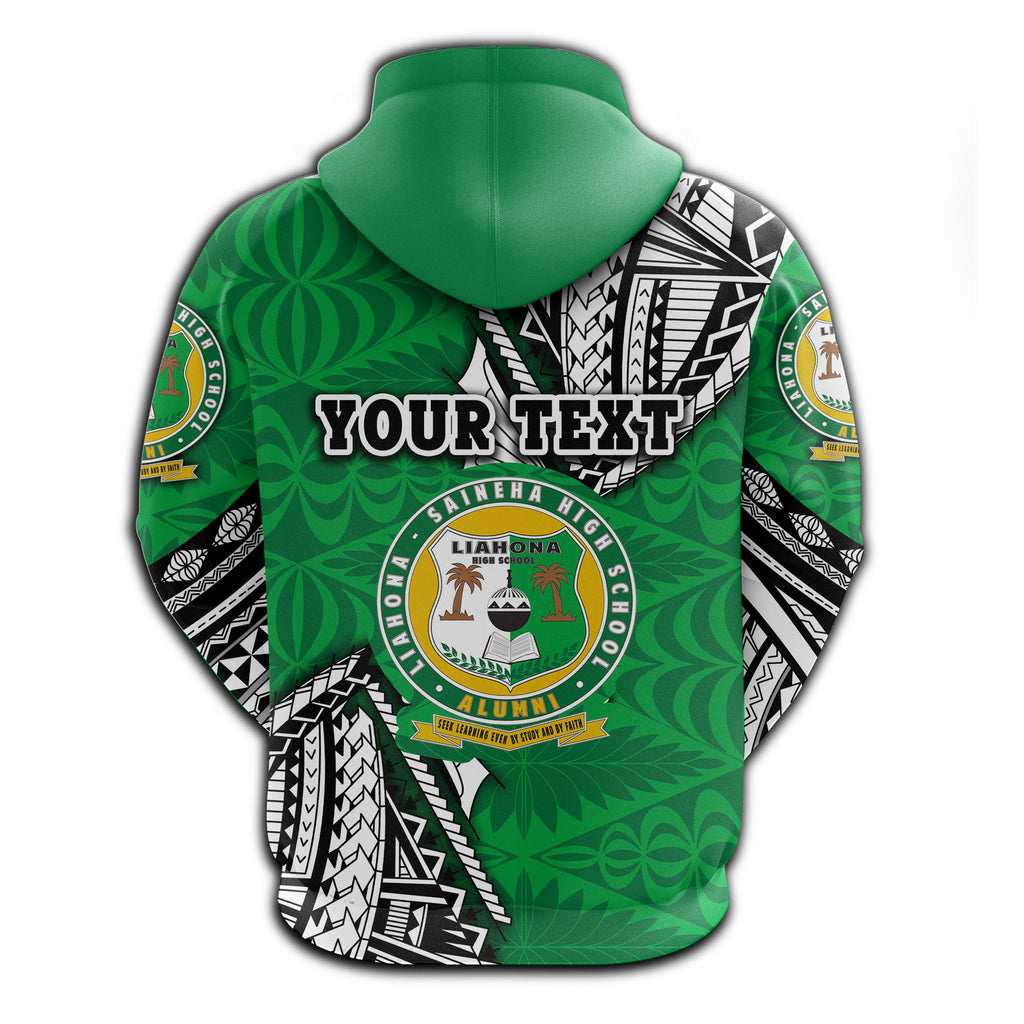 Custom Liahona Tonga Hoodie Polynesian Style