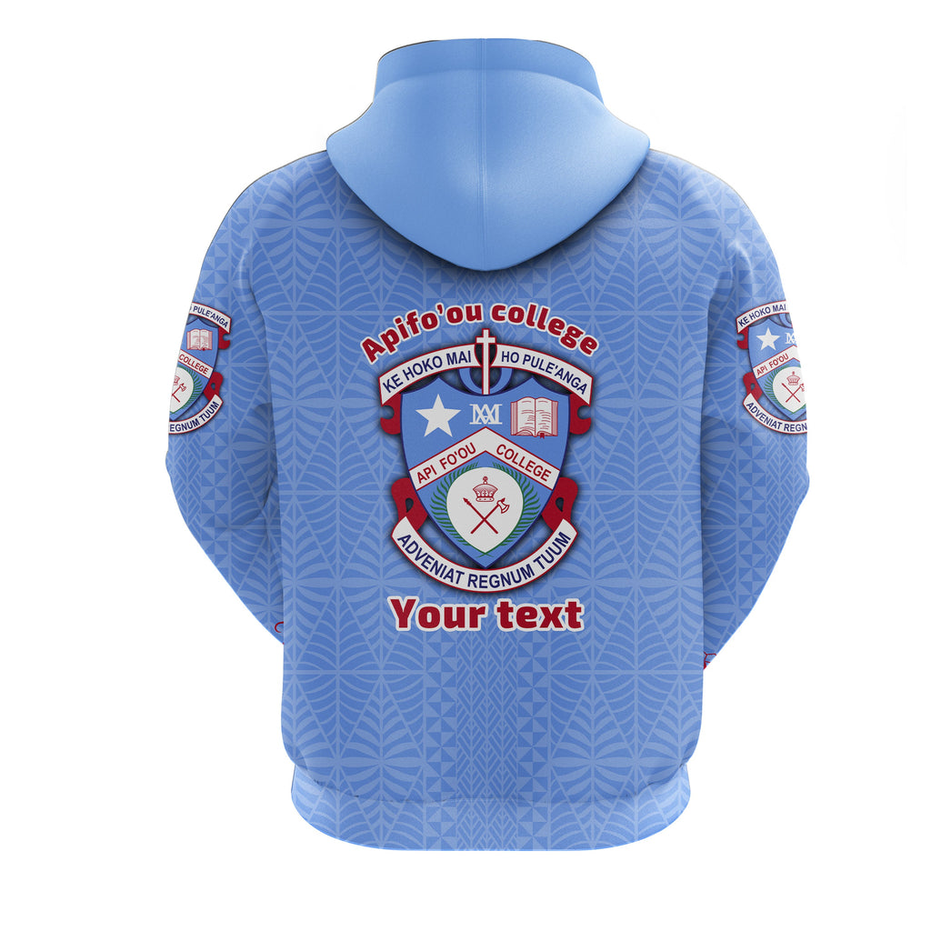 Custom Tonga Apifoou College Zip Hoodie Special Style LT16