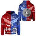 Tonga and Samoa Together Hoodie Unique Style LT8