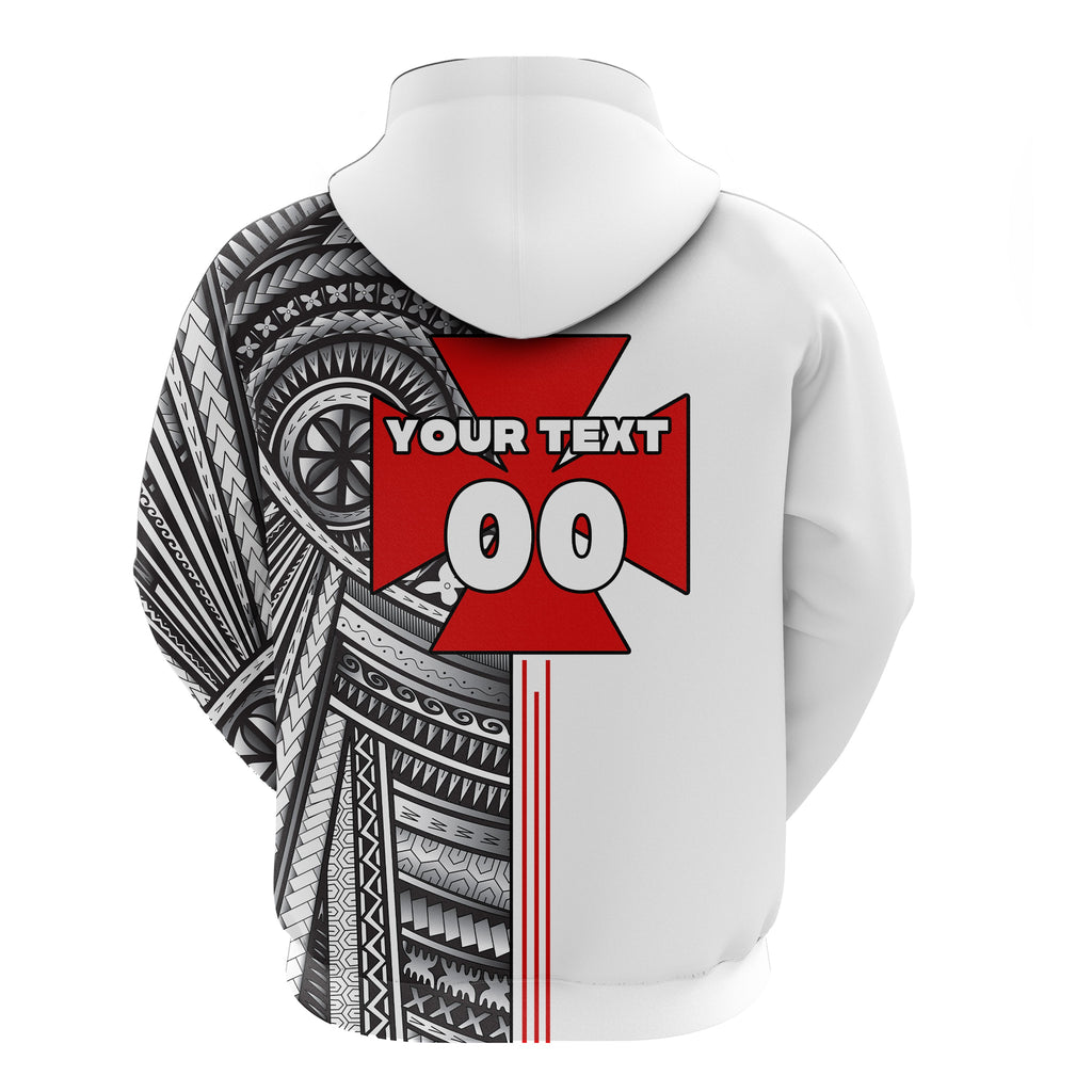 Custom Wallis and Futuna Zip Hoodie Polynesian Sport Style LT16