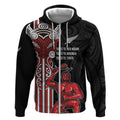 Toitu Te Reo Maori Toitu Te Whenua Toitu Te Tiriti Zip Hoodie Maori Warrior New Zealand LT01