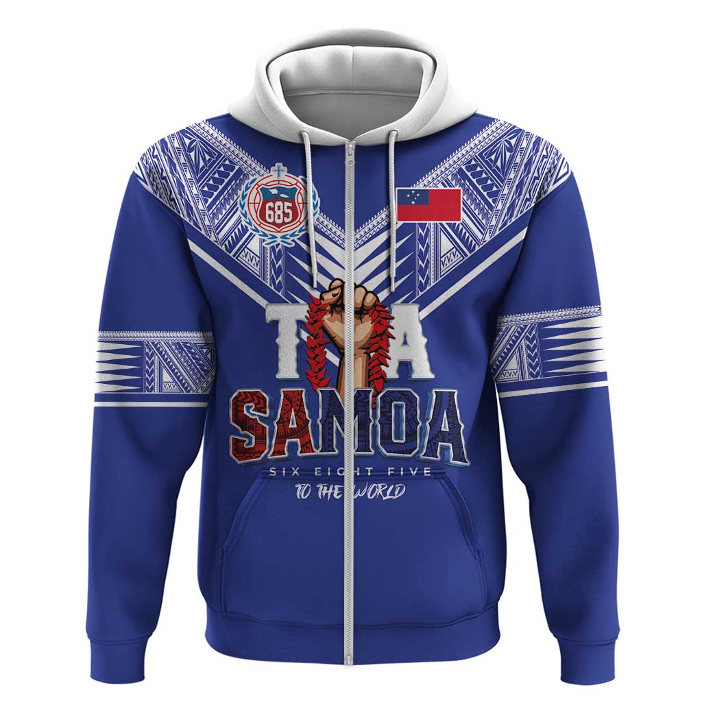 Toa Samoa Rugby Hoodie Six Eight Five to The World LT03