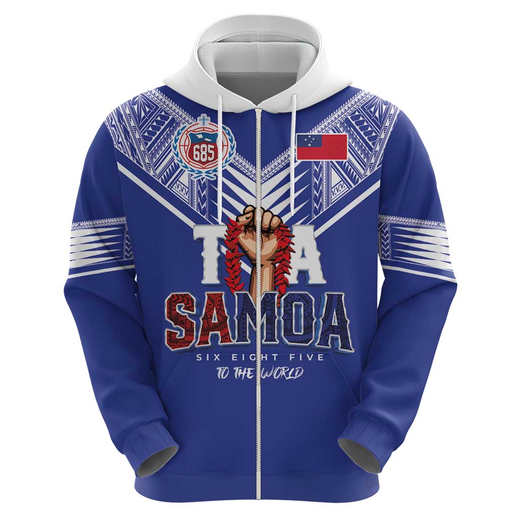 Toa Samoa Rugby Hoodie Six Eight Five to The World LT03