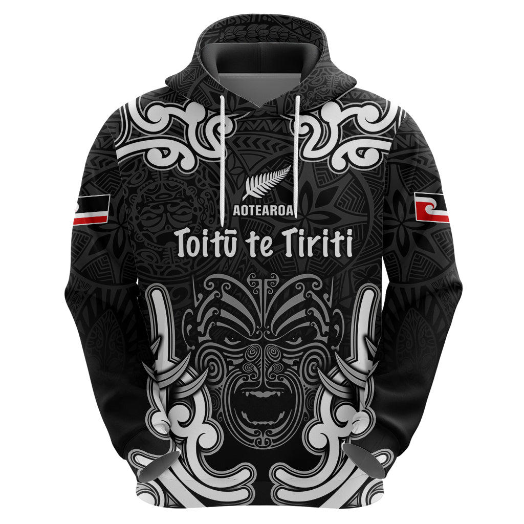 Personalised Aotearoa Hoodie Toitu Te Tiriti O Waitangi LT05